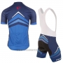 2017 Cycling Jersey Pearl Izumi Blue 1 Short Sleeve and Bib Short